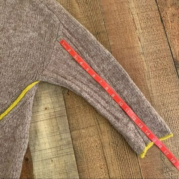 Moth womens oversized high low long sleeve turtleneck sweater - XS - Picture 4 of 11